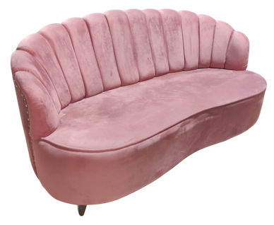 Mauve Pink Love Sofa